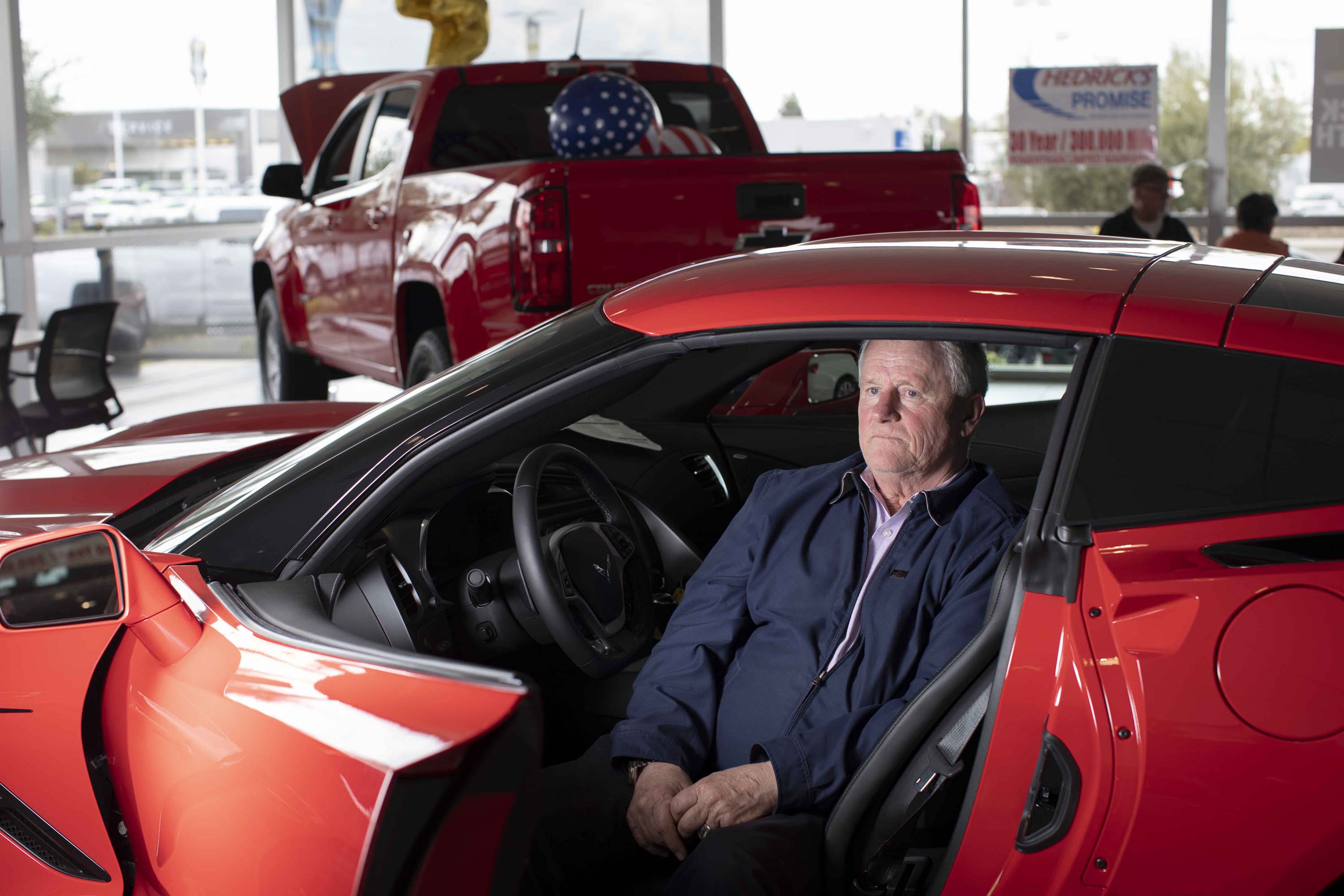 Forty-two years after dropping out of Fresno State to take a job at a Chevrolet dealership, Wade Hedrick is still at the same job, but is returning to college to pursue his bachelor’s degree. 