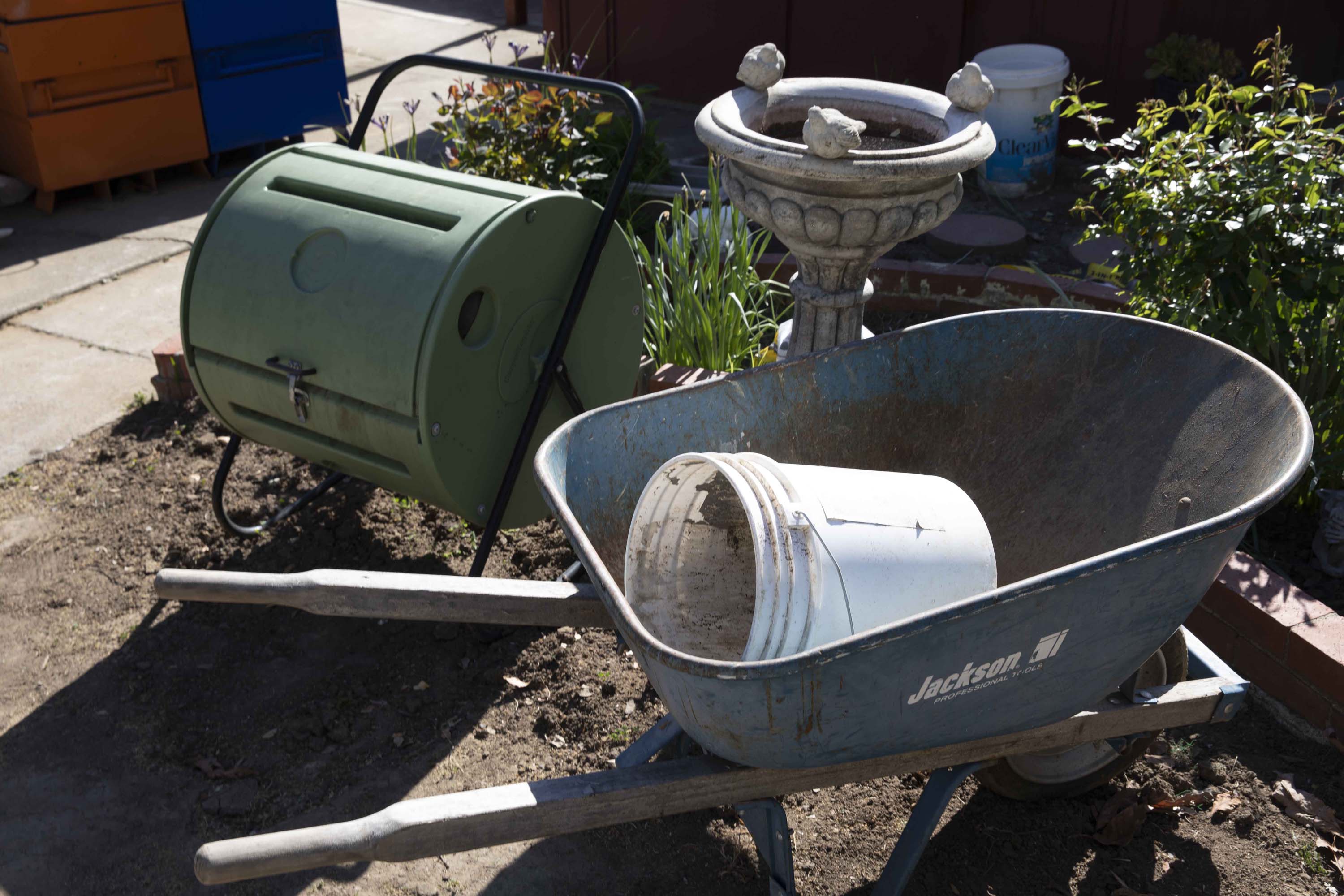 Paul and Rosa Boehm's backyard is currently a construction site. They're having an Accessory Dwelling Unit built in the backyard of their west San Jose home.